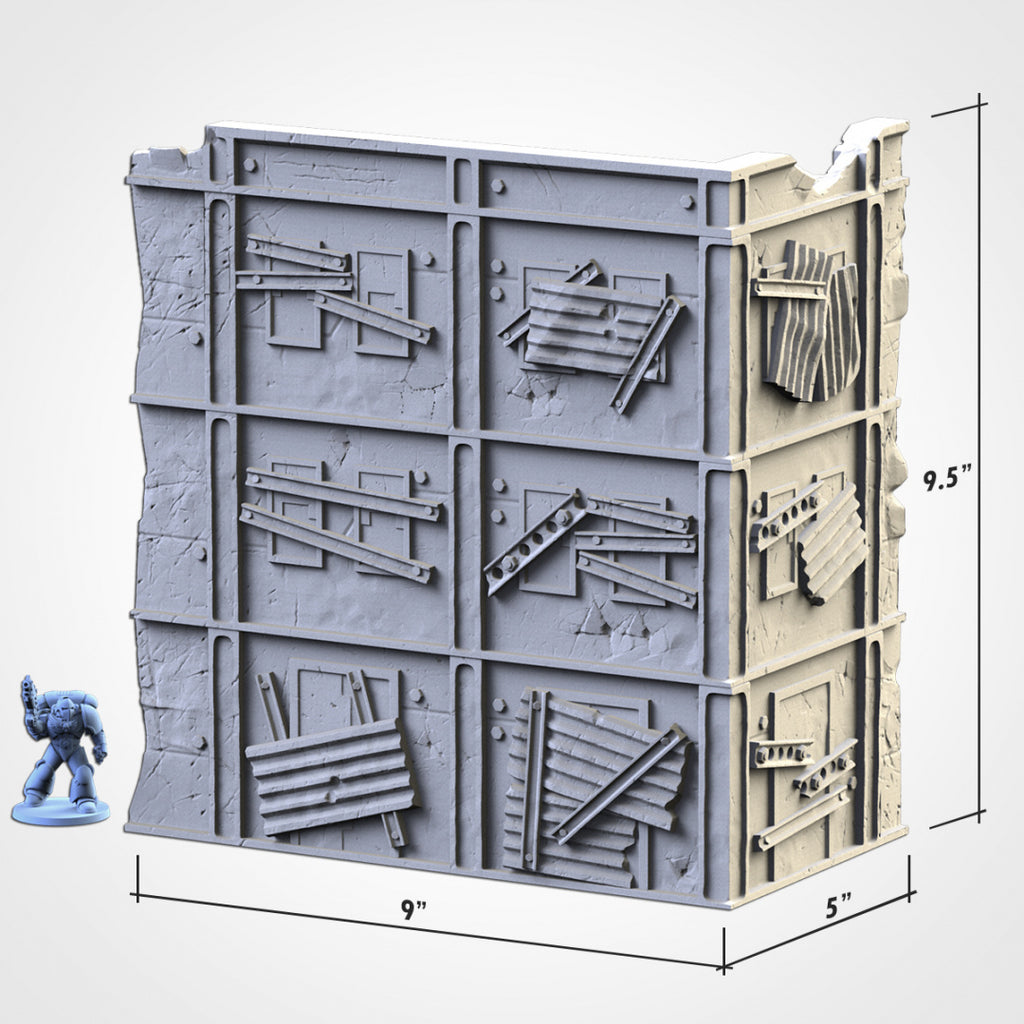 Table Décor Ruine 40k - Proxyfactorum - Décor Warhammer 40K Complet - Neuf