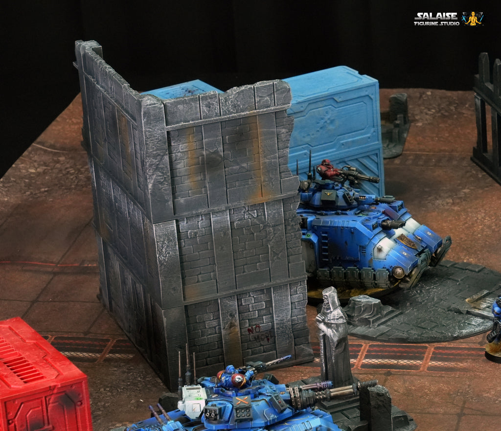 Table Décor Ruine 40k - Proxyfactorum - Décor Warhammer 40K Complet - Neuf