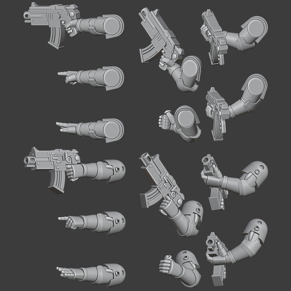 "bitz résine" Bras gen 6 fusil