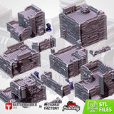 "txarli factory", Ville cyberpunk