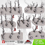 "txarli factory", set d'arbres mort