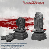 "Gondor", Statues brisées