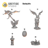 "Draconis"  décors de socle