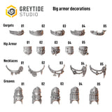 "Draconis"  Big Armor décoration