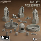 "Fabricator lair" : dawnhammer bastion, Accessories set