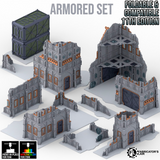 "Fabricator lair" : Foldable terrain for W40k 11th Edition