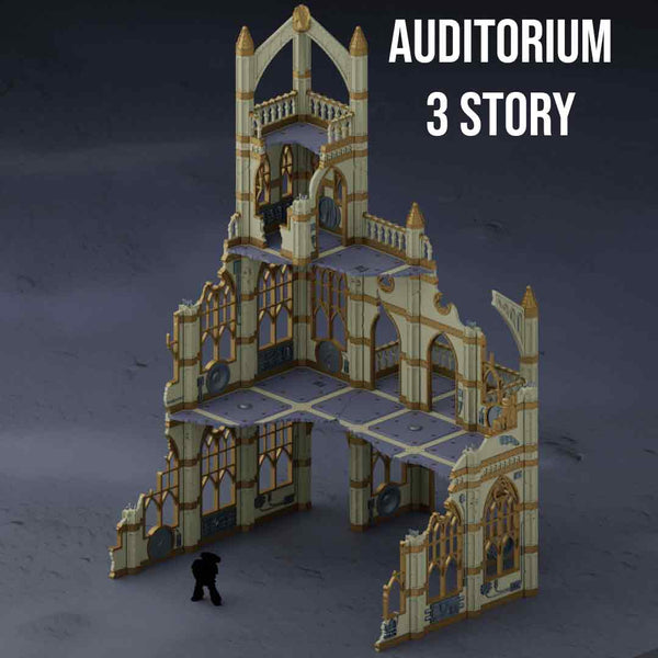 "Fabricator lair" Auditorium 3 story
