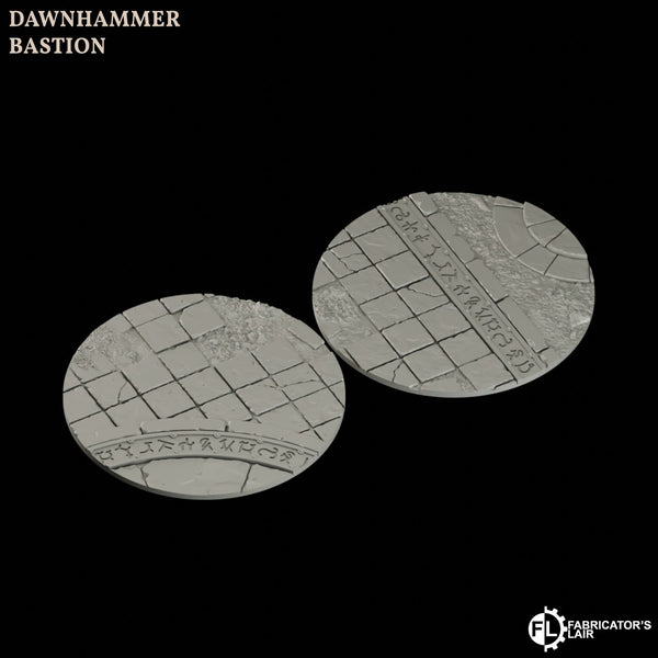 "Socle résine" Dawnhammer bastion