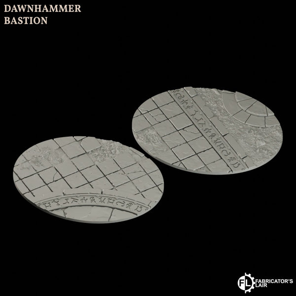 "Socle résine" Dawnhammer bastion