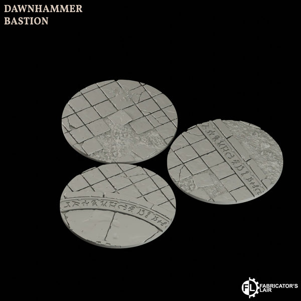 "Socle résine" Dawnhammer bastion