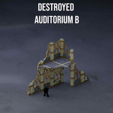 "Fabricator lair" Destroyed Auditorium  A B C