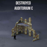 "Fabricator lair" Destroyed Auditorium  A B C