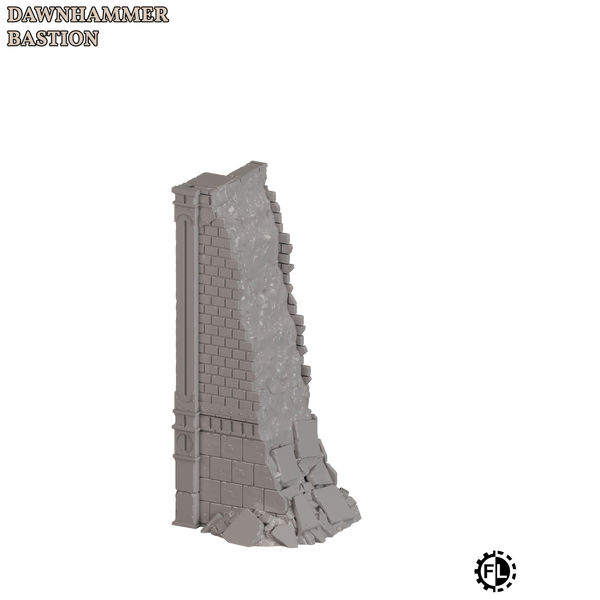 "Fabricator lair" : dawnhammer bastion, mur forteresse