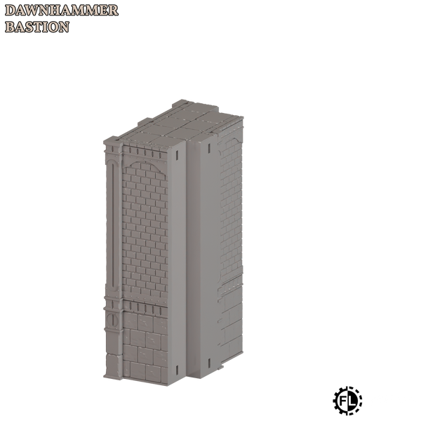"Fabricator lair" : dawnhammer bastion, mur forteresse