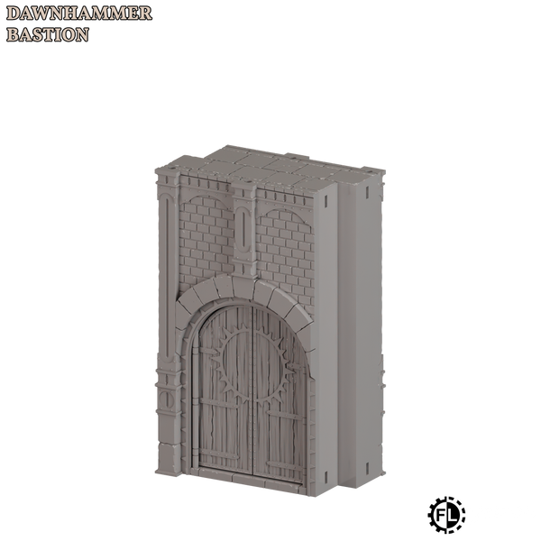 "Fabricator lair" : dawnhammer bastion, mur forteresse