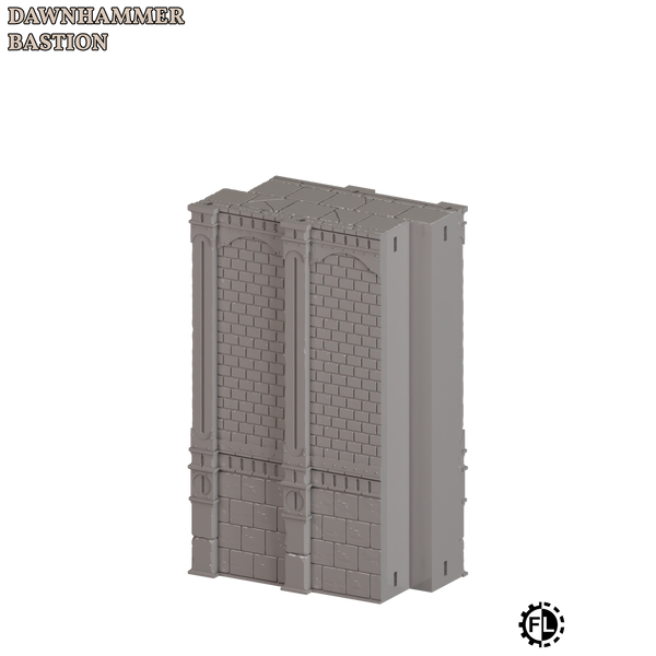 "Fabricator lair" : dawnhammer bastion, mur forteresse