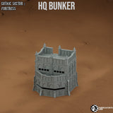 "Fabricator lair" : HQ Bunker