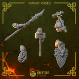 "bitz Anvil wardens"  Heroic poses