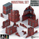 "Fabricator lair" : Foldable terrain for W40k 11th Edition