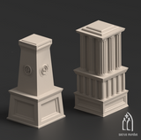 "Invictaria" : Pedestal