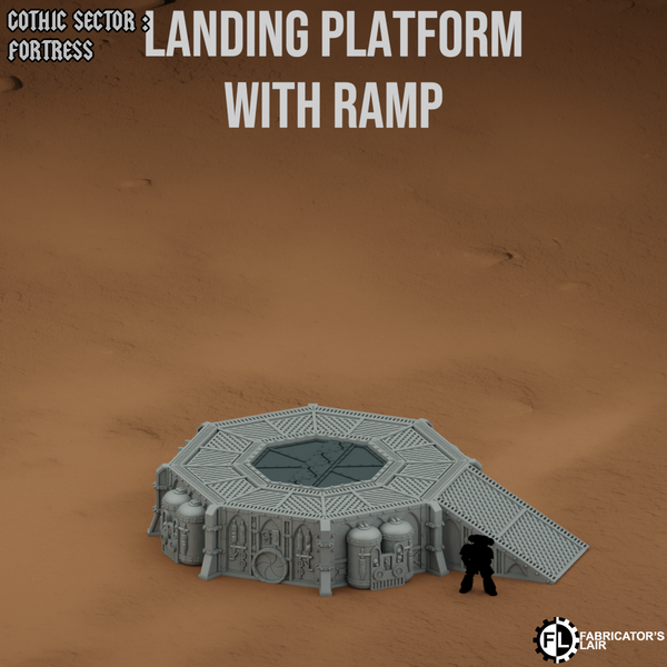 "Fabricator lair" : Landing Platform