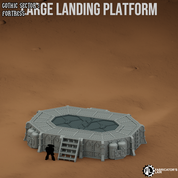 "Fabricator lair" : Landing Platform