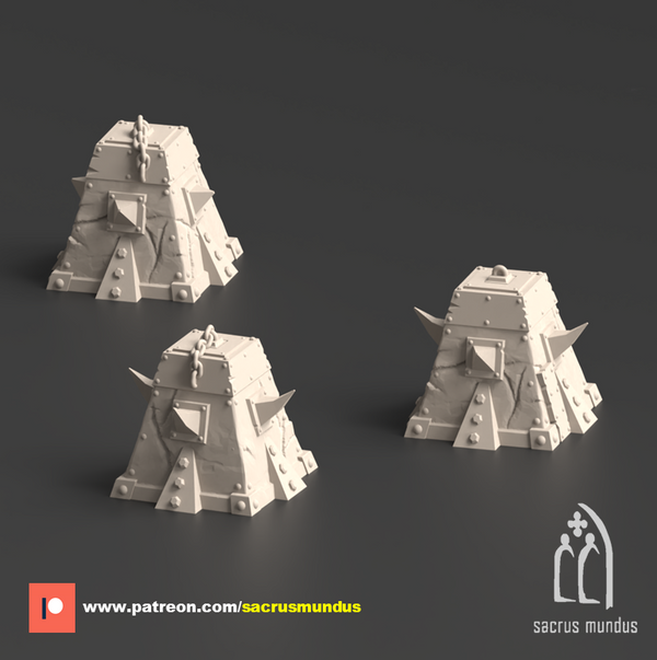 Warpzel-1A, Dragon Teeth