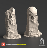 Ashkaris, Pillars A B