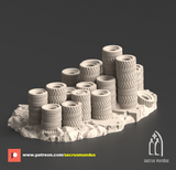 Warpzel-1A, Tires