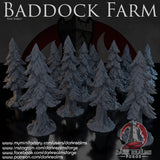 "Baddock farm" : Pine tree