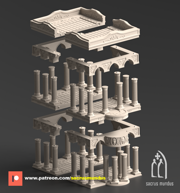 "Carnavex, The Gleaming Chain" Building d