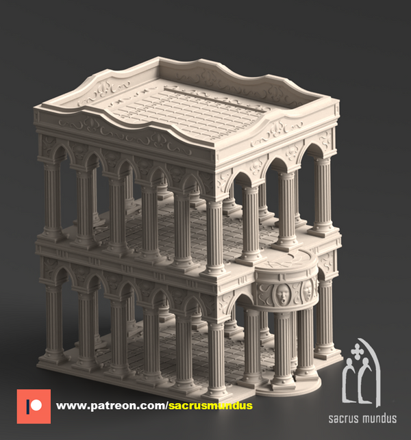 "Carnavex, The Gleaming Chain" Building d
