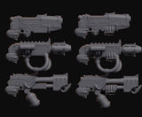 Bitz résine : Chaos legio armes de tir