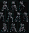 Bitz résine : Chaos legio corps
