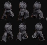 Bitz résine : Chaos legio corps avec pieds jetpack
