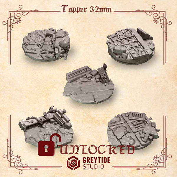 "bitz crimson lords" Toppers 32mm