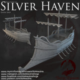 "Silver haven", Le bateau