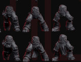 Bitz résine : Chaos legio possédés Jambes