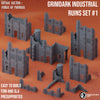 "Fabricator lair" Industrial ruin set 1