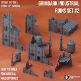 "Fabricator lair" Industrial ruin set 2