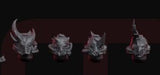 Bitz résine : Chaos legio possédés Têtes cornues
