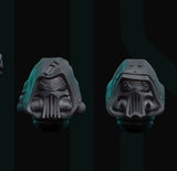 Bitz résine : Chaos legio Têtes capuche