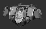 "bitz résine" Armure de l'ancienne machine 4