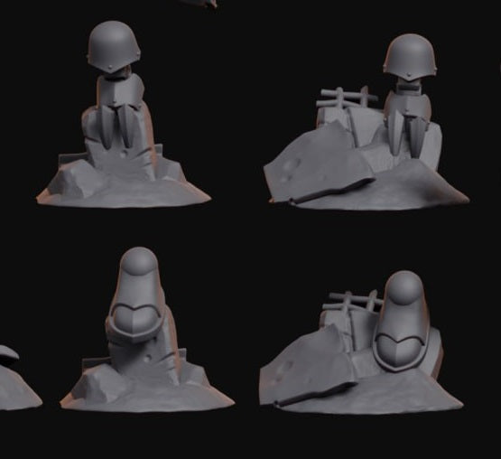 Bitz résine : Chaos legio corps avec pieds jetpack