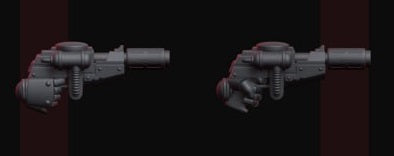 Bitz résine : pistolet fusion hydra legion