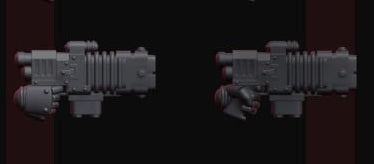 Bitz résine : pistolet vovo hydra legion