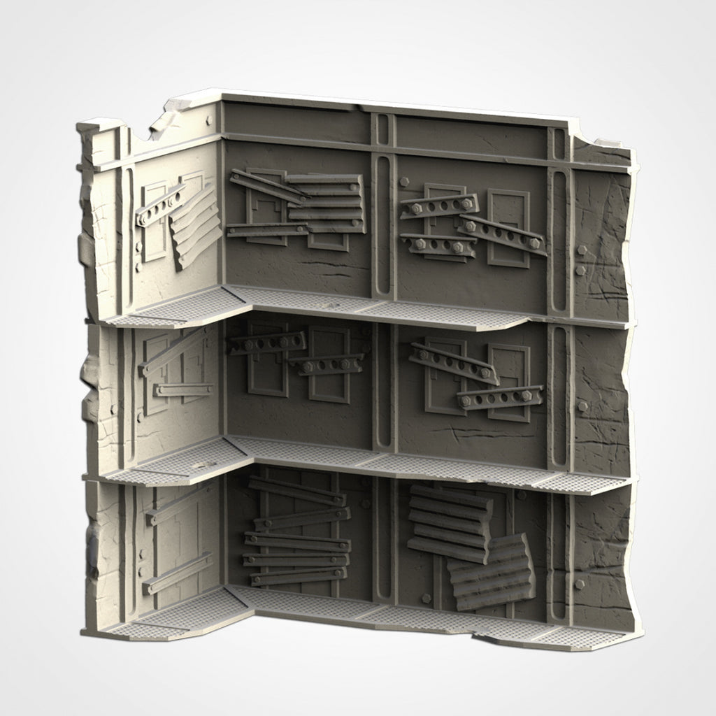 Table Décor Ruine 40k - Proxyfactorum - Décor Warhammer 40K Complet - Neuf