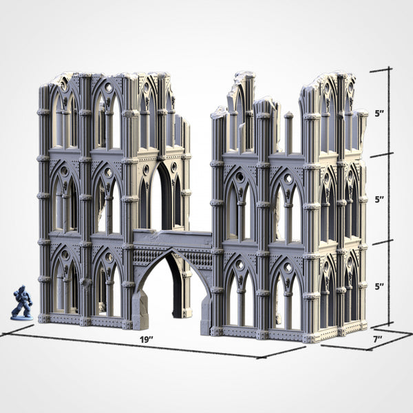 Cathédrale ruine 2, set2, ouverte