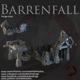 "Barrenfall", forge ruin