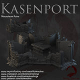 "kasenport", Mausolée en ruine